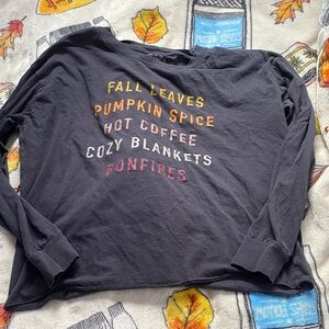 Fifth Sun Charcoal Long Sleeve Shirt